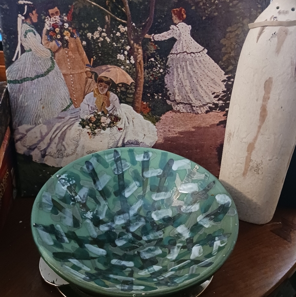 Large Handmade Art Pottery Studio Bowl 🥣Signed by Phillip,Vintage Gift Item.🎁 - Picture 13 of 16